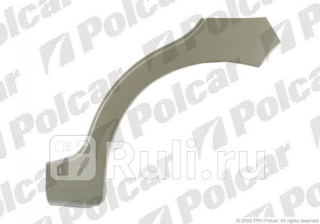 290284-5 - Ремонтная арка крыла правая задняя (Polcar) Daewoo Matiz (2001-2010) для Daewoo Matiz (2001-2010), Polcar, 290284-5