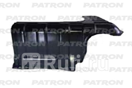 P72-0288L - Пыльник двигателя левый (PATRON) Hyundai Solaris 1 рестайлинг (2014-2017) для Hyundai Solaris 1 (2014-2017) рестайлинг, PATRON, P72-0288L