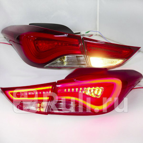 Тюнинг-фонари (комплект) в крыло и в крышку багажника для Hyundai Elantra 5 MD (2011-2015), КИТАЙ, CS-TL-000315