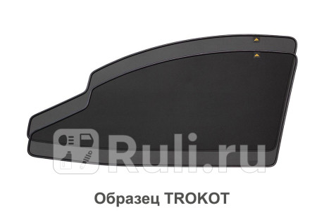 TR0712-05 - Каркасные шторки на передние двери (с вырезами) (TROKOT) Renault Logan 2 (2013-2018) для Renault Logan 2 (2013-2018), TROKOT, TR0712-05