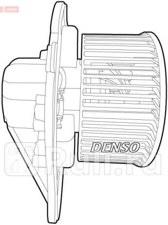 DEA02001 - Мотор печки (DENSO) Audi A4 B5 рестайлинг (1999-2001) для Audi A4 B5 (1999-2001) рестайлинг, DENSO, DEA02001
