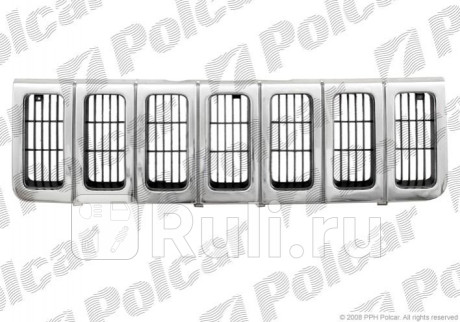 240505-2 - Решетка радиатора (Polcar) Jeep Grand Cherokee ZJ (1996-1998) для Jeep Grand Cherokee ZJ (1996-1998), Polcar, 240505-2