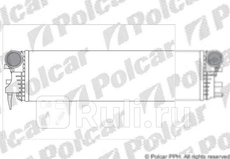 50N3J82X - Интеркулер (Polcar) Mercedes Vito W447 (2014-2021) для Mercedes Vito W447 (2014-2021), Polcar, 50N3J82X
