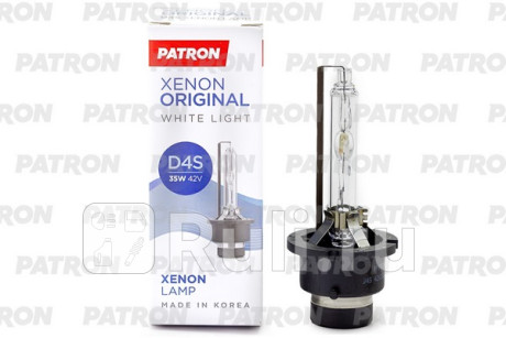 Лампа газоразрядная d4s 42v 35w 4300k p32d-5 (белый свет) сделано в корее PATRON PLX-D4S4300  для прочие, PATRON, PLX-D4S4300