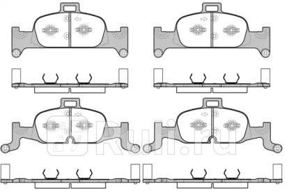 1691.00 - Колодки тормозные дисковые передние (REMSA) Audi A5 (2016-2020) для Audi A5 (2016-2020), REMSA, 1691.00