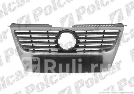 955505-1 - Решетка радиатора (Polcar) Volkswagen Passat B6 (2005-2010) для Volkswagen Passat B6 (2005-2010), Polcar, 955505-1