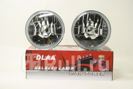 Фары универсальные круглые комплект (2шт) пластик DLAA LA700HBI-P-W для Автотовары, DLAA, LA700HBI-P-W