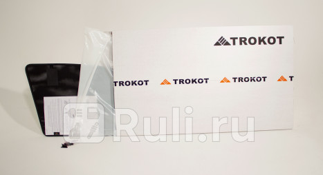 Каркасные шторки (комплект) на передние двери для Hyundai Solaris 1 (2010-2014), TROKOT, TR0161-01