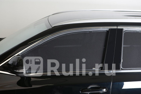 Каркасные шторки (комплект) на передние двери для Lada Priora (2007-2018), TROKOT, TR0419-01