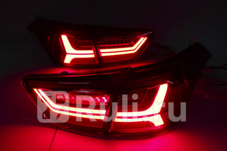 Тюнинг-фонари (комплект) в крыло и в крышку багажника для Hyundai Creta 1 (2016-2021), КИТАЙ, CS-TL-000381