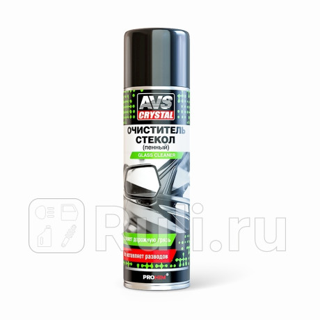 Очиститель стекол "avs" avk-028 (335 мл) (аэрозоль) (пенный) AVS A78069S для Автотовары, AVS, A78069S