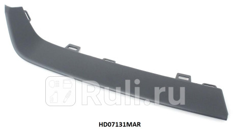 HD07131MAR - Молдинг решетки радиатора правый верхний (TYG) Honda CR-V 3 рестайлинг (2009-2012) для Honda CR-V 3 (2009-2012) рестайлинг, TYG, HD07131MAR