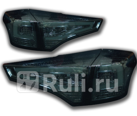Тюнинг-фонари (комплект) в крыло и в крышку багажника для Toyota Rav4 (2012-2020), КИТАЙ, CS-TL-000267