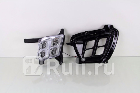 Тюнинг-противотуманные фары (комплект) для Kia Sorento Prime (2014-2020), КИТАЙ, CS-FOG-000107