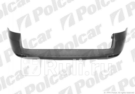814996 - Бампер задний (Polcar) Toyota Rav4 (2008-2010) для Toyota Rav4 (2005-2010), Polcar, 814996