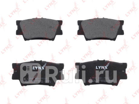BD-7532 - Колодки тормозные дисковые задние (LYNXAUTO) Toyota Camry V50 (2011-2014) для Toyota Camry V50 (2011-2014), LYNXAUTO, BD-7532