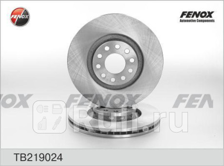 TB219024 - Диск тормозной передний (FENOX) Audi A4 B6 (2000-2006) для Audi A4 B6 (2000-2006), FENOX, TB219024