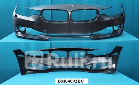 BM04092BC - Бампер передний (TYG) BMW F30 (2011-2016) для BMW 3 F30 (2011-2020), TYG, BM04092BC
