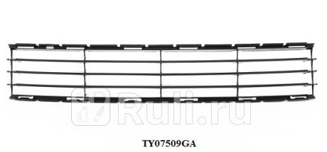 TY07509GA - Решетка переднего бампера (TYG) Toyota iQ (2008-2011) для Toyota iQ (2008-2011), TYG, TY07509GA