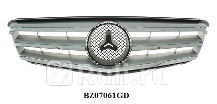 MB04221-01 - Решетка радиатора (CrossOcean) Mercedes W204 (2006-2011) для Mercedes W204 (2006-2015), CrossOcean, MB04221-01